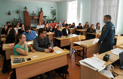 Всероссийский открытый урок с лицеистами Шелеховского района
