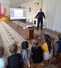 Урок безопасности в детском саду "Сказка" города Железногорск-Илимский