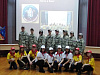 ДЮП "Рыцари огня" провели в своей школе день гражданской обороны