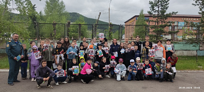 Усть-Кутское районное отделение ВДПО продолжает профилактическую кампанию по подготовке детей к летнему безопасному отдыху