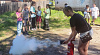 Занятие по пожарной безопасности в городской детской библиотеке №3 города Усть-Кута