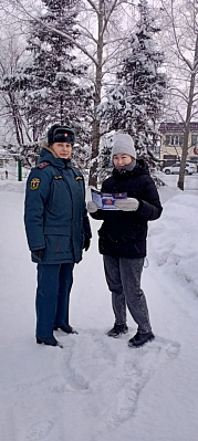 Профилактическая работа с населением Казачинско-Ленского района