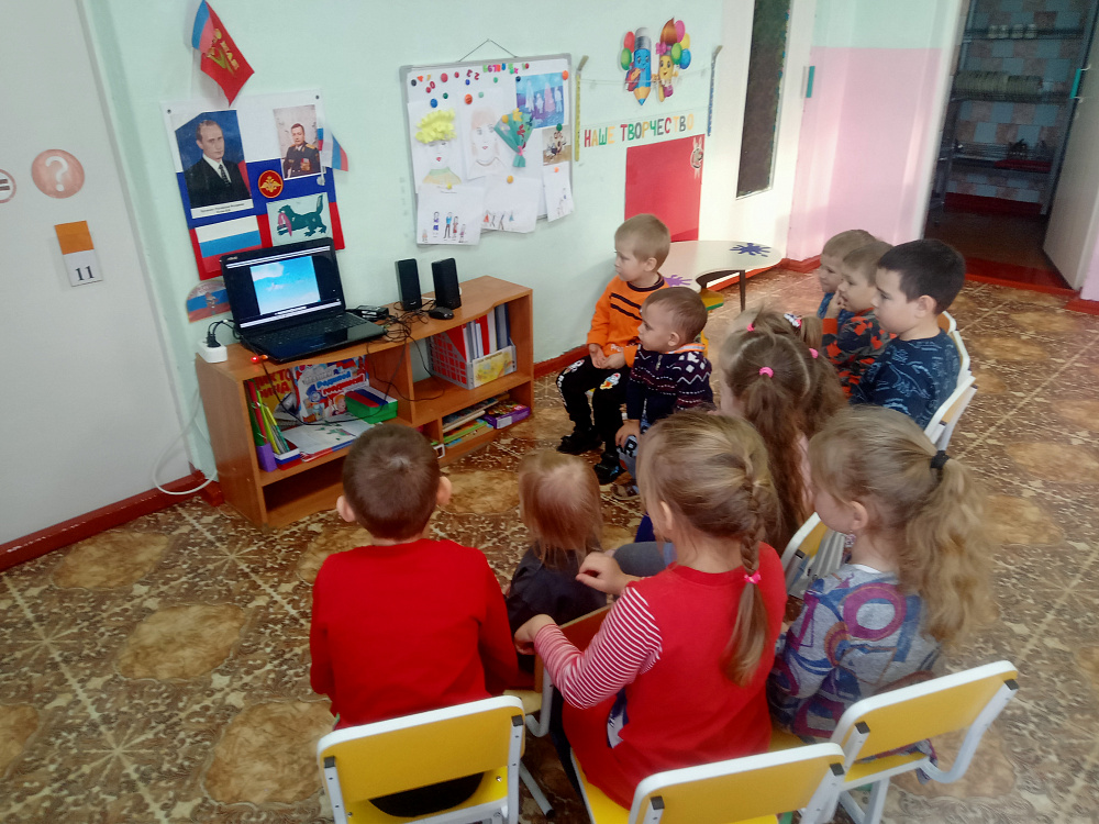 Воспитанникам Усть-Рубахинского детского сада о пожарной безопасности