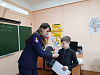 Теплая дружба Шелеховского ВДПО и начальной школы №14