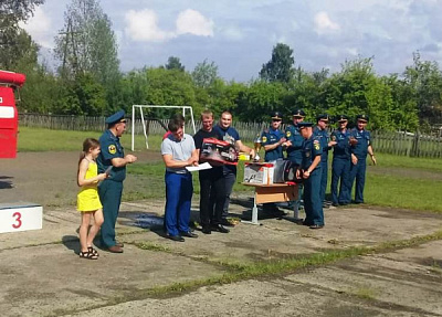 Лучшей ДПК Усть-Илимского района признана Невонская добровольная пожарная команда