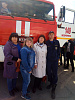 Парад пожарной техники к 370-ой годовщине пожарной охраны России