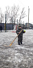 Ежегодные соревнования по хоккею с мячом в валенках на снегу