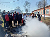 Акция "Молодежь Прибайкалья против пожаров" в селе Бирюса