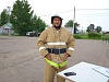 Конкурс на надевание боевой одежды пожарного проведен в Усть-Уде