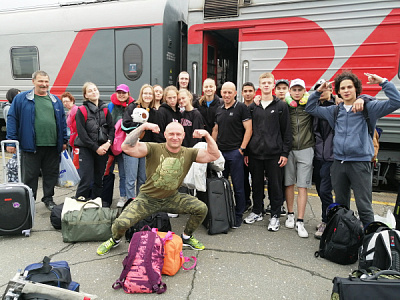 Команды продолжают прибывать в Иркутск на межрегиональные соревнования Главных управлений МЧС России на кубок Федерации пожарно-спасательного спорта!