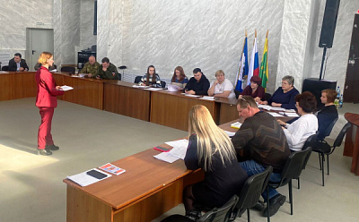 Заседание муниципального совета Куйтунского района совместно с ВДПО
