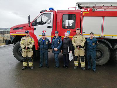 День пожарной охраны совместно с акцией "Молодежь Прибайкалья против пожаров" прошел в Бажирской ООШ