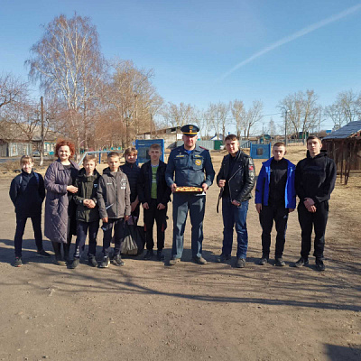 В Тулунском районном отделении ВДПО поздравили ветеранов пожарной охраны