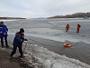 Юные пожарные Братска научились безопасности на льду