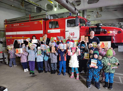 Открытые уроки ко Дню пожарной охраны в Усольском районе