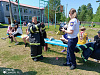 Пожарные и ВДПО в гостях на летней пришкольной площадке