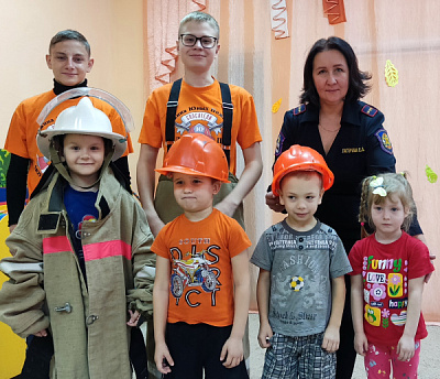 Азбука пожарной безопасности для малышей детского сада №3 города Усть-Кута