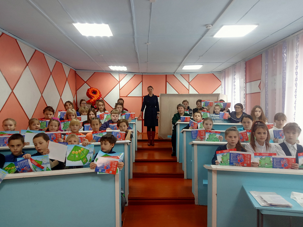Рабочий визит специалиста Нижнеудинского ВДПО в Зареченскую школу