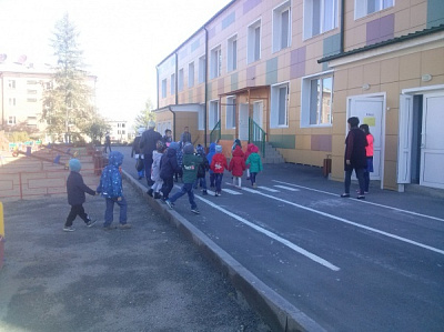 Эвакуация в детском саду г. Байкальска