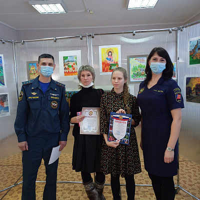 В Тулуне наградили победителей и призеров конкурсов по пожарной безопасности