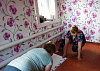 Волонтеры при содействии Тайшетского ВДПО завершили восстановление дома погорелицы