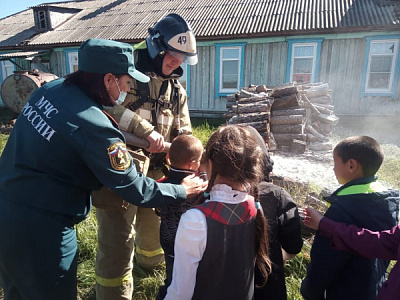 Учебная эвакуация в Малыголовской СОШ Качугского района