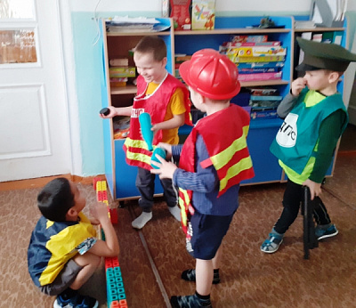 Неделя пожарной безопасности в детском саду №24 города Иркутска