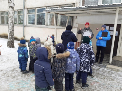 Месячник пожарной безопасности в детском саду №84 города Иркутска