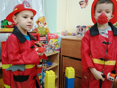 Неделя пожарной безопасности в детском саду №78 города Иркутска
