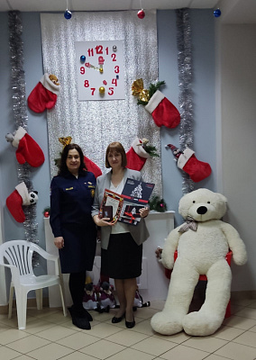 Иркутское ВДПО поздравило коллег с Новым годом!