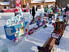 В Саянске прошел городской творческий конкурс среди предприятий и семей "Саянский новогодний экспресс"