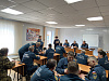 Специалисты Бодайбинского ВДПО, по всем традициям МЧС, проводили на пенсию врио начальника 37 ПСЧ