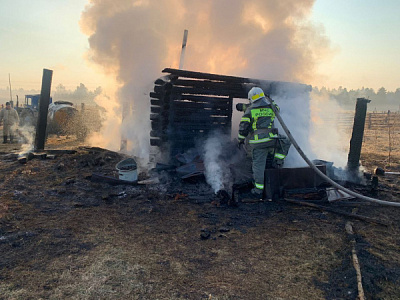Добровольцы Солонецкого МО сдерживали огонь до прибытия пожарных