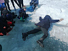 Ледовый переход по озеру Байкал, посвященный безопасности