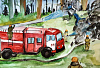 Рисуем и изучаем правила пожарной безопасности